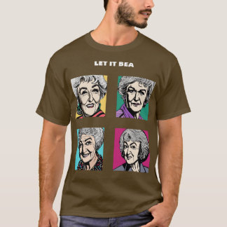 Funny Let It Bea toon Album Parody T-Shirt