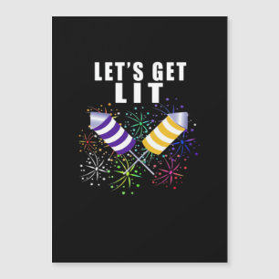 Funny Let's Get Lit - Independence Pun Classic