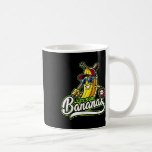 Funny Lets Go Bananas Disco For Kids Men Women Coffee Mug