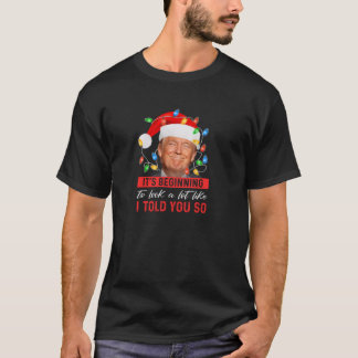 Funny lets go bandon trump 2024 Trump Xmas Pullove T-Shirt