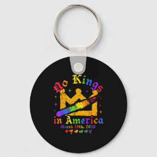 Funny lgbt kings march 28 2026 kings day vintage F Key Ring