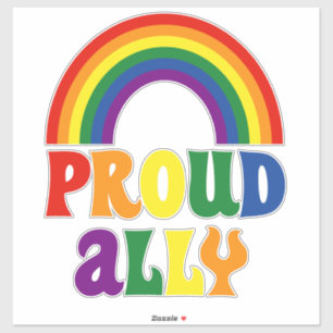 Funny LGBT Rainbow Pride Proud Ally Gift