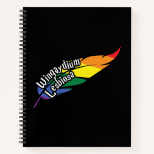 Funny LGBTQ Play On Words Pride Rainbow Notebook