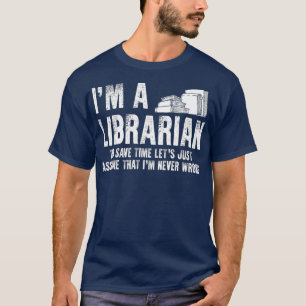 Funny Librarian Apparel Top Librarians Design