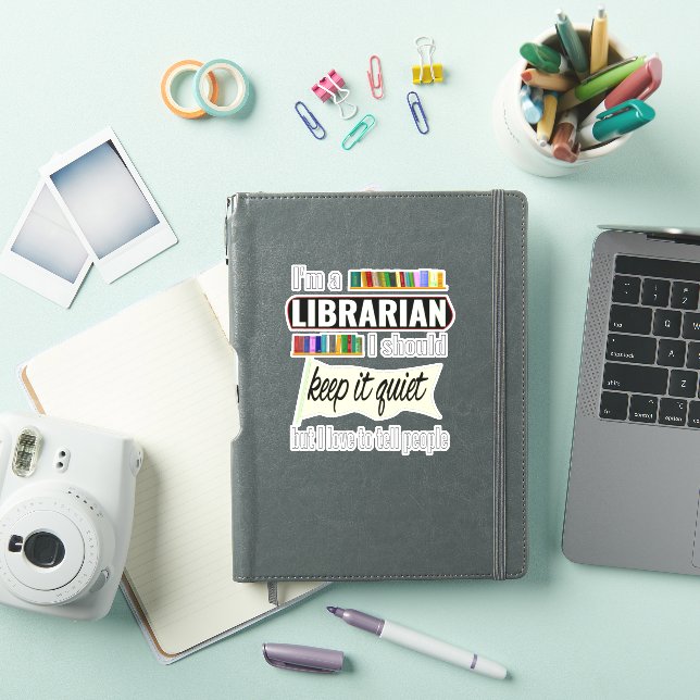 Funny librarian gift for librarian funny  (iPad Cover)
