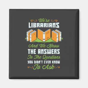 Funny Librarian Gifts Magnet