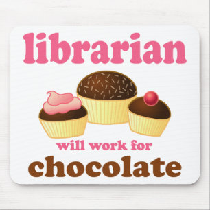 Funny Librarian Mousepad
