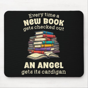 Funny Librarian Quote For Library Nerd Mouse Mat