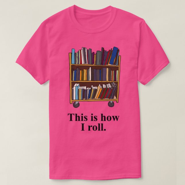 Funny Librarian T-Shirt (Design Front)