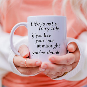 Funny life quotations novelty joke humour sayings coffee mug