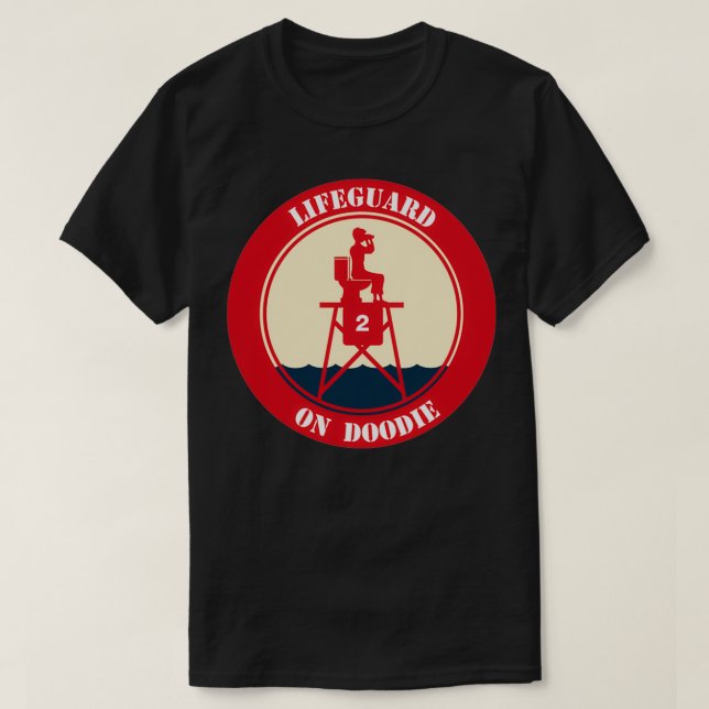 Funny Lifeguard Tee Classic TShirt (Design Front)