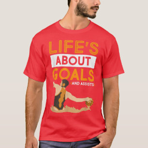 Funny Life's About Goals Water Polo Sport Lover 