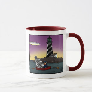 Funny Lighthouse Humour Mug Gift