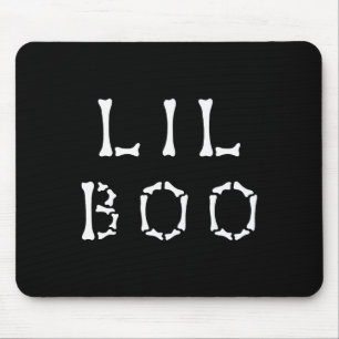 Funny Lil Boo Halloween Mummy Deady Halloween Matc Mouse Mat