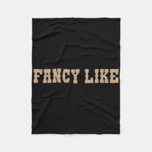 Funny Line Dancing Country Western Fancy Like Fleece Blanket