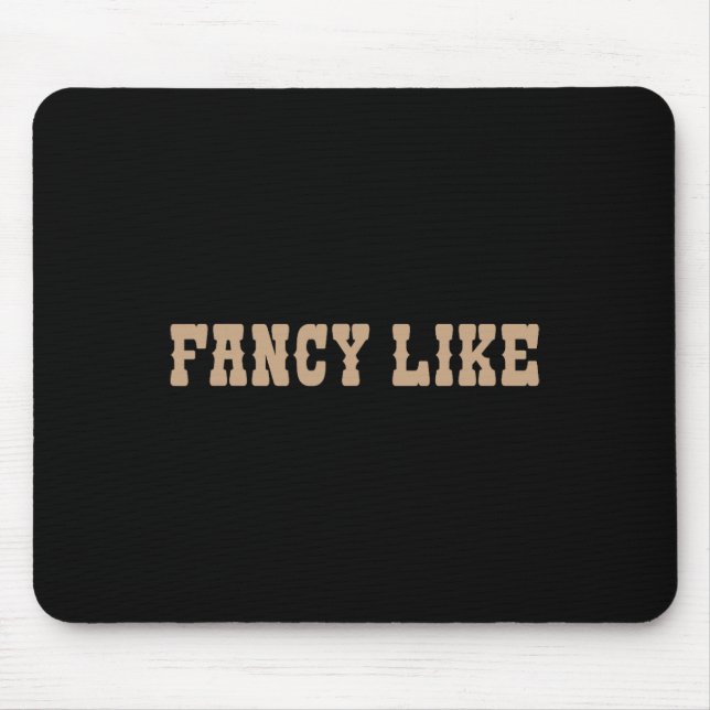 Funny Line Dancing Country Western Fancy Like  Mouse Mat (Front)