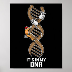 Funny Lineman Gift Father Electric Cable Lineman Poster