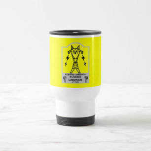 Funny Lineman Mug – Power Lineman Gift – Electric