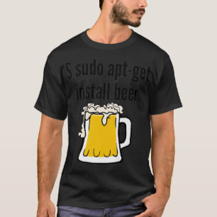 Funny Linu Lover Gift Get Beer Premium T-Shirt