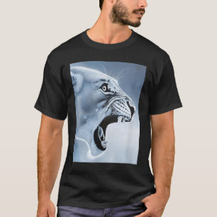 Funny Lion Monkey Meme Ragebait Meme Brainrot Gen  T-Shirt