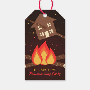 Funny Literal Housewarming Party Favour Tags