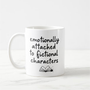 Funny Literary Fiction Book Lover Gift for Her Coffee Mug