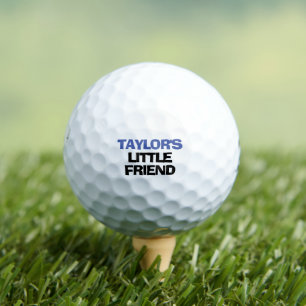 Funny Little Friend Personalised Golf Balls