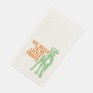 Funny Little Great Dane Paper Guest Towels Napkin