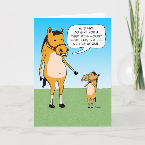 Funny Horse Cards | Zazzle UK