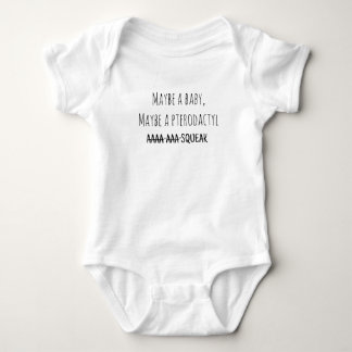 Funny Little Pterodactyl Baby Bodysuit T-Shirt