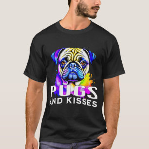 Funny Little Pug and Wine T-Shirt