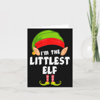Funny Littlest Elf Matching Family Group Pj Christ
