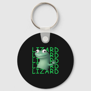 Funny Lizard Lizard Lizard Meme Viral Trending For Key Ring
