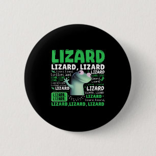 Funny Lizard Meme Animal Women Men _1 6 Cm Round Badge