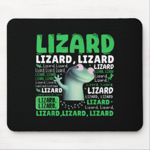 Funny Lizard Meme Animal Women Men _1 Mouse Mat