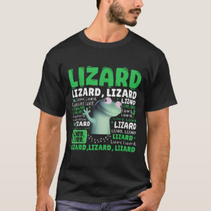 Funny Lizard Meme Animal Women Men _1 T-Shirt