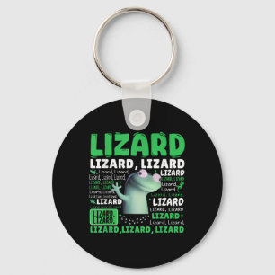 Funny Lizard Meme Animal Women Men _3 Key Ring