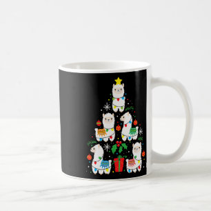 Funny Llama Christmas Tree Ornament Decor Gift Wom Coffee Mug