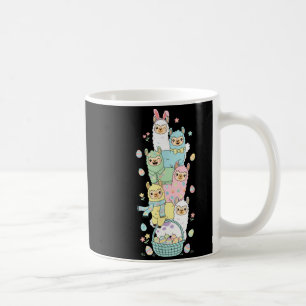 Funny Llama Easter Egg Kids Mens Womens Easter Day Coffee Mug