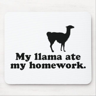 Funny Llama Mouse Mat
