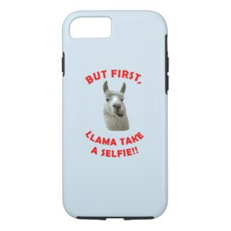Funny llama phone case