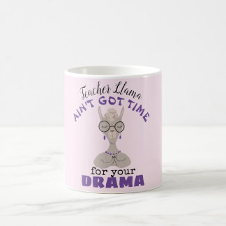 Funny Llama Teacher Gift Coffee Mug