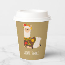 Funny Llama Turkey Thanksgiving 