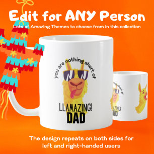 FUNNY LLAMA You Are Nothing Short of Amazing NAMED Coffee Mug