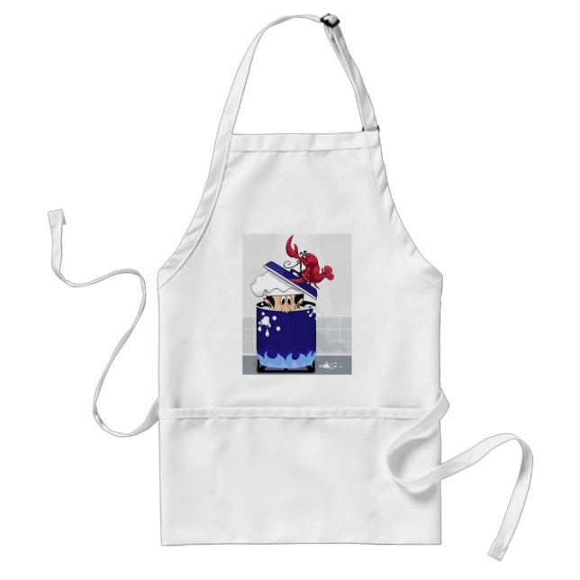 Funny Lobster Standard Apron (Front)
