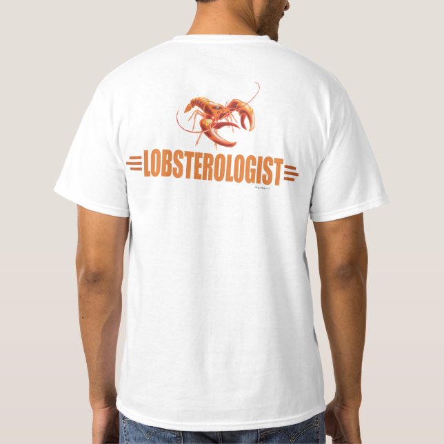 Funny Lobster T-Shirt (Back)