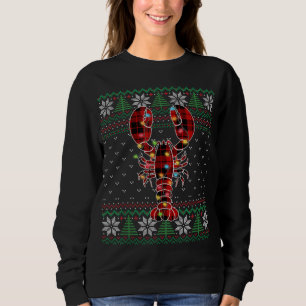 Funny Lobster Ugly Sweater Christmas Animals Light