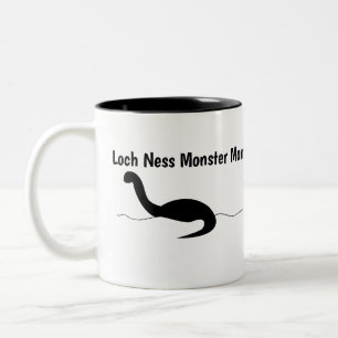 Funny Loch Ness Monster Mum Custom Two-Tone Coffee Mug