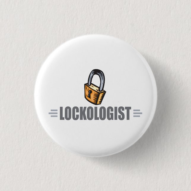 Funny Locksmith 3 Cm Round Badge (Front)