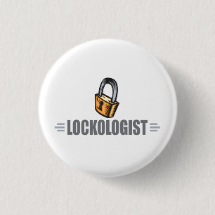 Funny Locksmith 3 Cm Round Badge